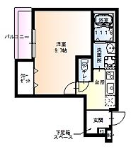 フジパレス灘1番館  ｜ 兵庫県神戸市灘区大石南町1丁目（賃貸アパート1K・3階・31.37㎡） その2