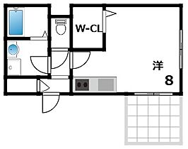 オリヴィエ岡本  ｜ 兵庫県神戸市東灘区本山北町3丁目7-17（賃貸アパート1K・3階・28.47㎡） その2