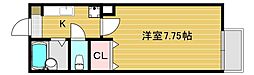 さくらビレッジ 1Kの間取図画像