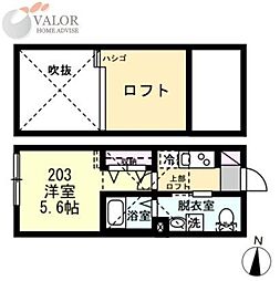 スピカ武蔵中原 2階