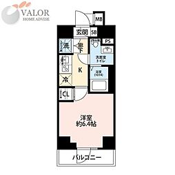 プレール・ドゥーク川崎V 2階