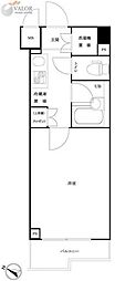 間取図画像 1K