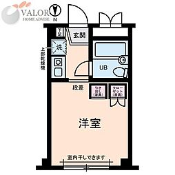 ユーフォリア大口 ワンルームの間取図画像