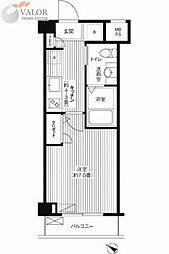 プラザSTH 1Kの間取図画像