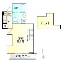 プランドール西戸部B棟 203 ｜ 神奈川県横浜市西区西戸部町2丁目123-10（賃貸アパート1K・2階・17.67㎡） その2