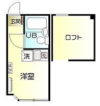 ユナイト平間エルミタージュの杜 103 ｜ 神奈川県川崎市中原区上平間（賃貸アパート1R・1階・12.15㎡） その2