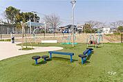 芥川緑地健康づくり広場（アクトレ）の外観