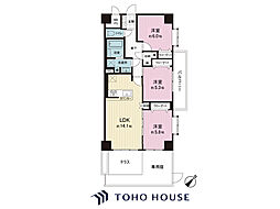 ライオンズガーデン幕張 3LDKの間取図画像