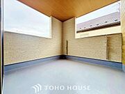 インナーバルコニーは広くとられた屋根付きの空間なので、屋外なのに天候の影響を受けにくいです。