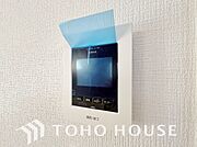 見える安心をカタチにしました。誰が来てもわかる様にモニター付きインターホンを設置。