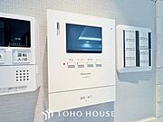 見える安心をカタチにしました。誰が来てもわかる様にモニター付きインターホンを設置。