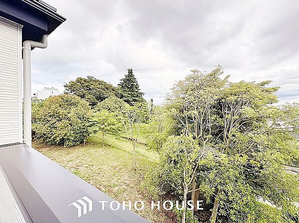 バルコニーを拡大表示