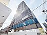 外観：多彩な利便施設との一体開発により、活気と賑わいがあふれる、新しいマンションが誕生します。遊ぶ・憩う・集まる…駅前ライフに新しいシーンの数々を。