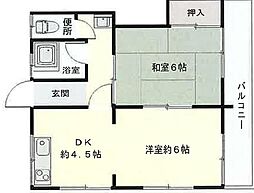 グリーンハイツ北棟 2階