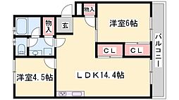 ハイツ北条口 1階