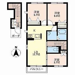 シャーメゾン青山北 2階/0201