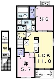 コンコルド ラ ファイエットII 2階/202