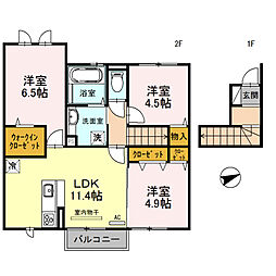 サンライズイン今宿 2階