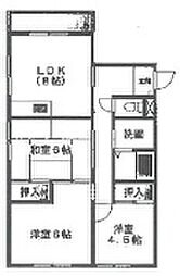 エスポワール 3DKの間取図画像
