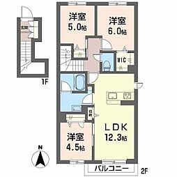 ル ボヌール 2階/0203