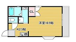 ハイネス花北 2階/201