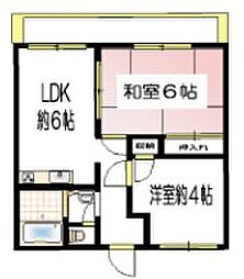 ハイツヴァンサンカン 2LDKの間取図画像