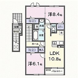 尾上町養田3丁目アパート 2階/202