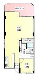 第2サンライフ 3LDKの間取図画像