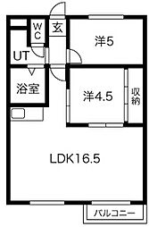 パークハイツ 2階/201