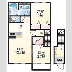 仮称)姫路市白鳥台3丁目アパート 2階/201