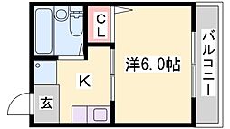ベルハイム白国 2階