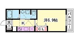 ヴィアノ緑が丘EAST 1階/106