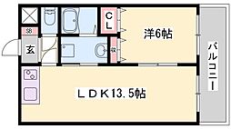 メゾン・ド・姫路野里 3階/313