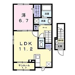 ルニV 2階