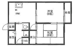 亀山ハイツ 1階
