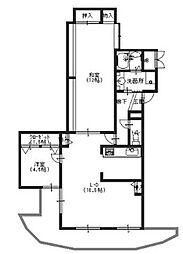 メゾン富士才 2LDKの間取図画像