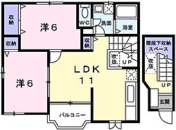 はくや西高洲 2階/201