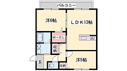 アムール姫路南 2階