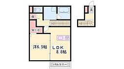 ユアメゾン犬飼 1LDKの間取図画像