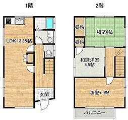 中自由が丘2丁目貸家(右棟)