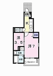 クラール 1階/101