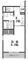 パークサイド姫路1階5.6万円