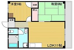 ファイブリーブ東加古川 2階