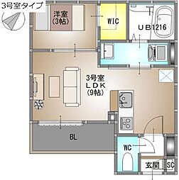 仮称)REGALEST 別府町元町 3階/303