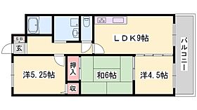 兵庫県加古郡播磨町北野添２丁目（賃貸マンション3LDK・5階・55.62㎡） その2