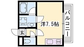 兵庫県加東市多井田（賃貸マンション1R・4階・24.80㎡） その2