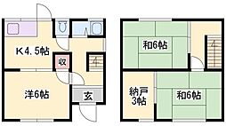 🉐敷金礼金0円！🉐粟津貸家　北