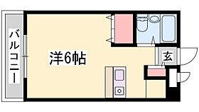 兵庫県高砂市高砂町浜田町２丁目（賃貸マンション1K・5階・18.00㎡） その2