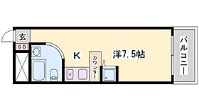 兵庫県姫路市東延末２丁目（賃貸マンション1R・6階・18.90㎡） その2