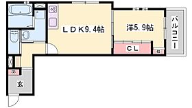 兵庫県姫路市忍町（賃貸マンション1LDK・2階・40.45㎡） その2